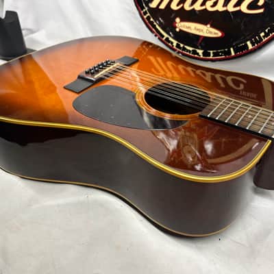 Alvarez 5018 - Sunburst 12-String Acoustic Guitar with Hard Case image 17