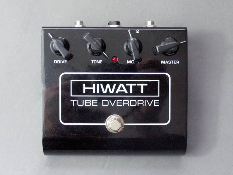 ギター HIWATT CUSTOM TUBE OVERDRIVE CAN THIS PEDAL GET HIWATT TONE? Crazy Tube Circuits HI POWER - YouTube