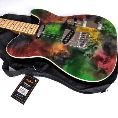 (made in Ukraine) Para Custom Barn Tele '2023 Autumn Splash w/GigBag image 2