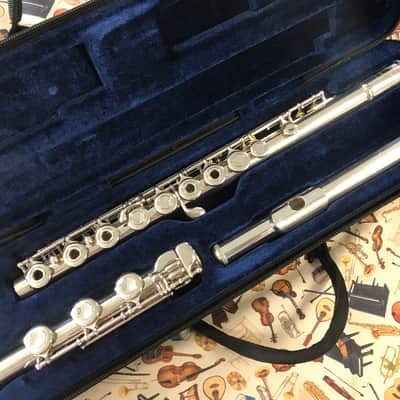 Muramatsu GX Professional Solid Silver Open-Hole Flute image 1