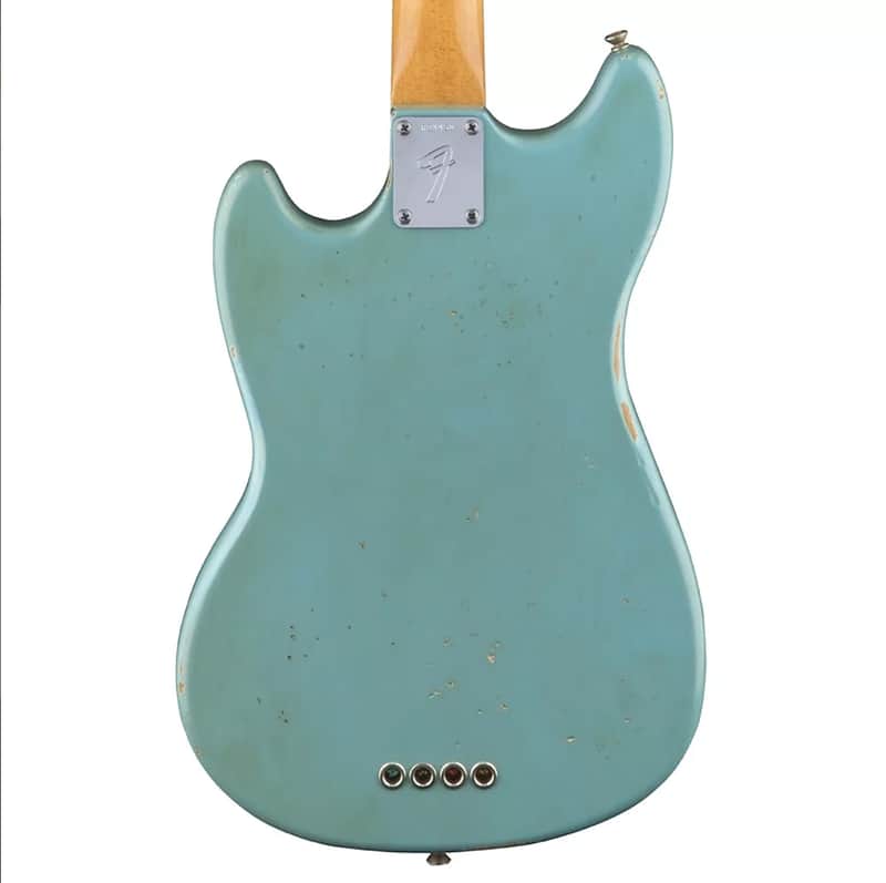 Fender Justin Meldal-Johnsen Road Worn Signature Mustang Bass image 3