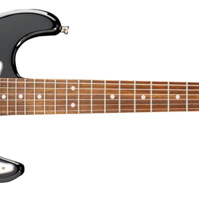 Jay Turser USA Guitar Jr. Double Cutaway Black JT-30-BK-A-U image 2