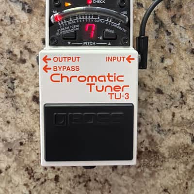 Boss TU-3 Chromatic Tuner 2009 - Present - White image 5