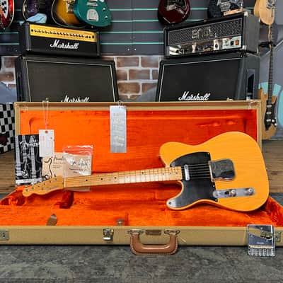 Fender American Vintage '52 Telecaster Butterscotch Blonde 2002 Left Handed image 13