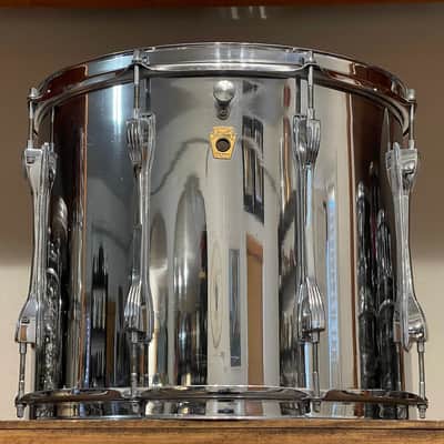 1960's Ludwig Chrome Tenor Tom 12x15 'Super-Sensitive' Model #425-12"x15" image 12
