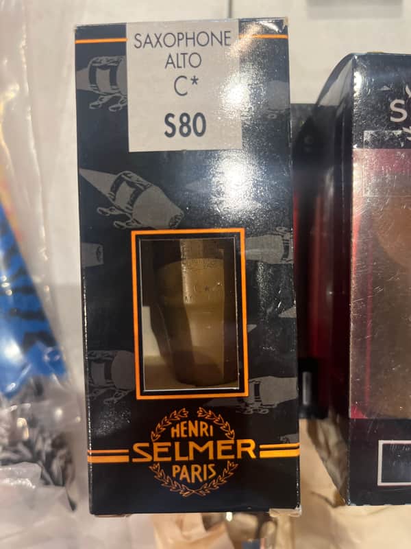 Henri Selmer Paris S80 C* Alto Saxophone Mouthpiece - Made in France image 1