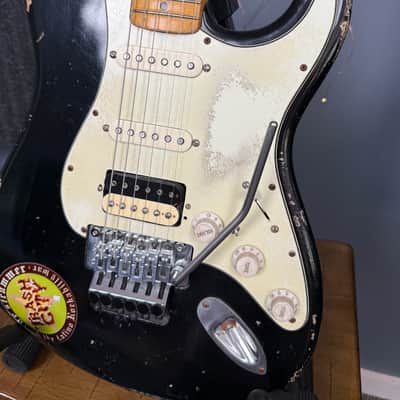 2010 Rock N Roll Relics "Floyd Blackie" (S-Style) | Heavy Relic | Nunley Custom Pickups | Rare 7.25” Radius | w/ OHSC & Tags image 7