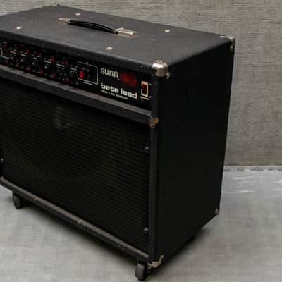 Used Sunn Beta Lead 100 Watt 2x12 Combo image 3