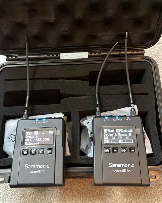 Saramonic UwMic9S Wireless Microphone System Kit 1 (RX +TX) Sealed Unit 3 image 1
