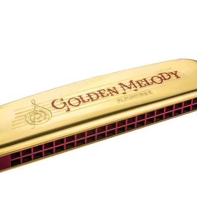 Hohner Golden Melody Tremolo Harmonica - Key of C (2416-C) image 2
