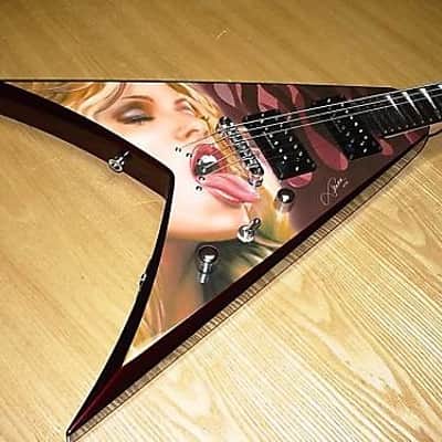 Jackson Jenna Jameson King V - Jackson Hard Case - Made in Japan image 1