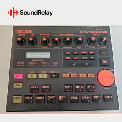 Boss DR-202 – Dr. Groove – 2000s Drum Machine – Printed Manual & PSU included – Tested