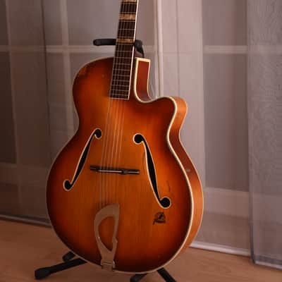 Framus Florida 5/61 – 1960 German Vintage Archtop Guitar Gitarre / real relic image 9