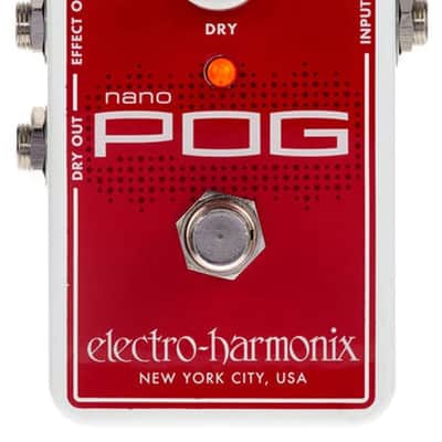 Electro Harmonix Nano Pog Octave Effetcs Pedal image 1
