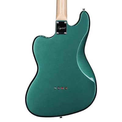 Squier Paranormal Rascal HH Bass Guitar, Sherwood Green image 6