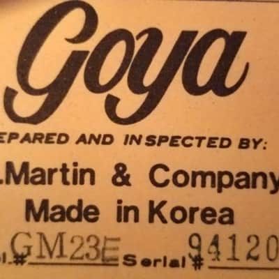Goya GM23E Electric Mandolin 1980 Natural image 8