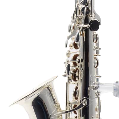 C.G. Conn Model CAS411S Alto Saxophone in Silver Plate SN AJ00324042 EXCELLENT image 11