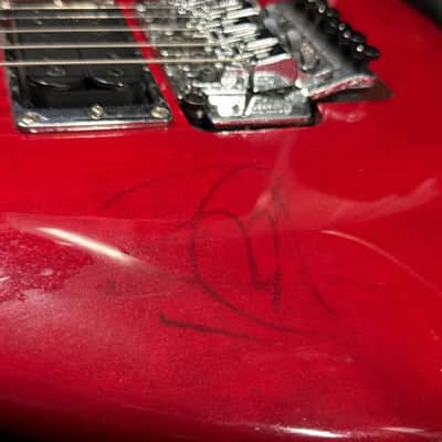 2000 Ibanez JS 100 Electric Guitar Signed by Joe Satriani image 3