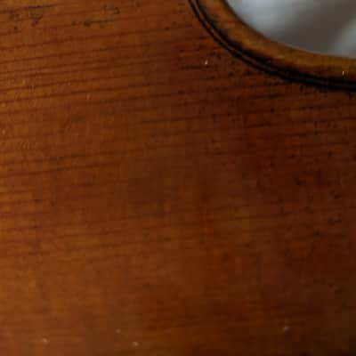 Amati high end copy 7/8 size violin sweet sound pro setup w. case image 16