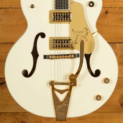Gretsch G6136T-59 Vintage Select Edition '59 Falcon Hollow Body Vintage White image 1