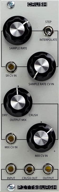 Pittsburgh Modular Crush Analog Waveform Decimator Module image 1