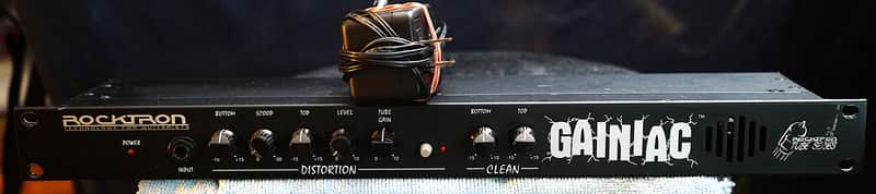 Rocktron GAINIAC Classic Tube-Based Guitar Preamp and Distortion image 1