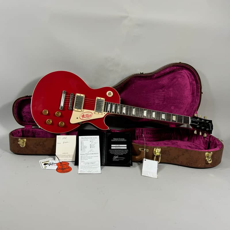 Gibson Les Paul ‘58 Reissue R8 - ember red (sku#86375) image 1