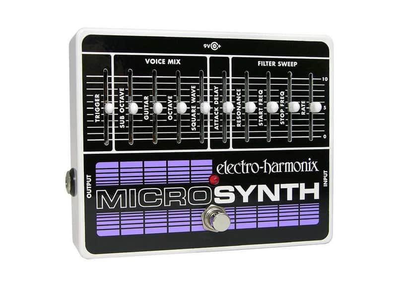 Electro-Harmonix MicroSynth Analog Guitar Microsynth Pedal image 1