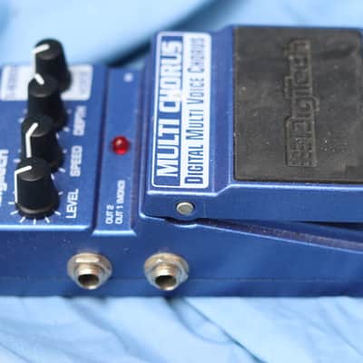 DigiTech multi chorus digital voice chorus - blue image 2