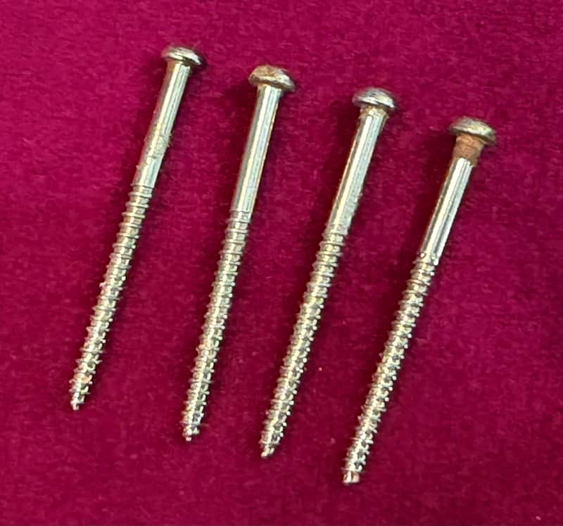 Original 1966 Fender Precision Jazz Bass 1 1/2" Pickup Mounting Screws image 1