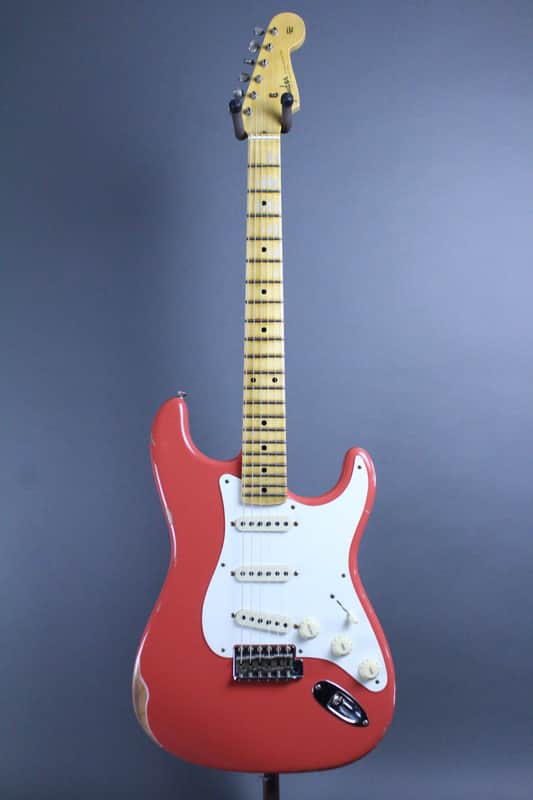 2024 Fender Custom Shop Limited Edition '57 Stratocaster Relic Tahitian Coral image 1
