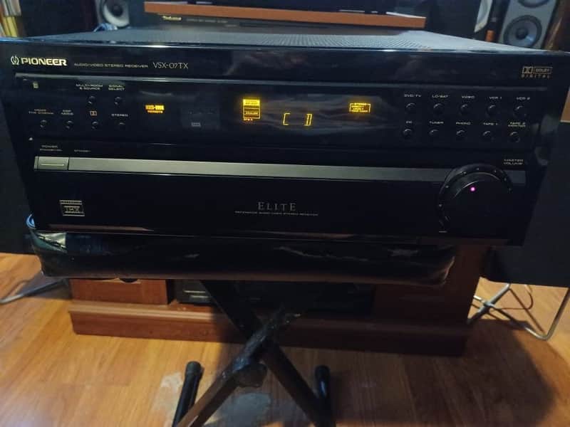 Pioneer VSX-07TX 1998 - BLACK image 1
