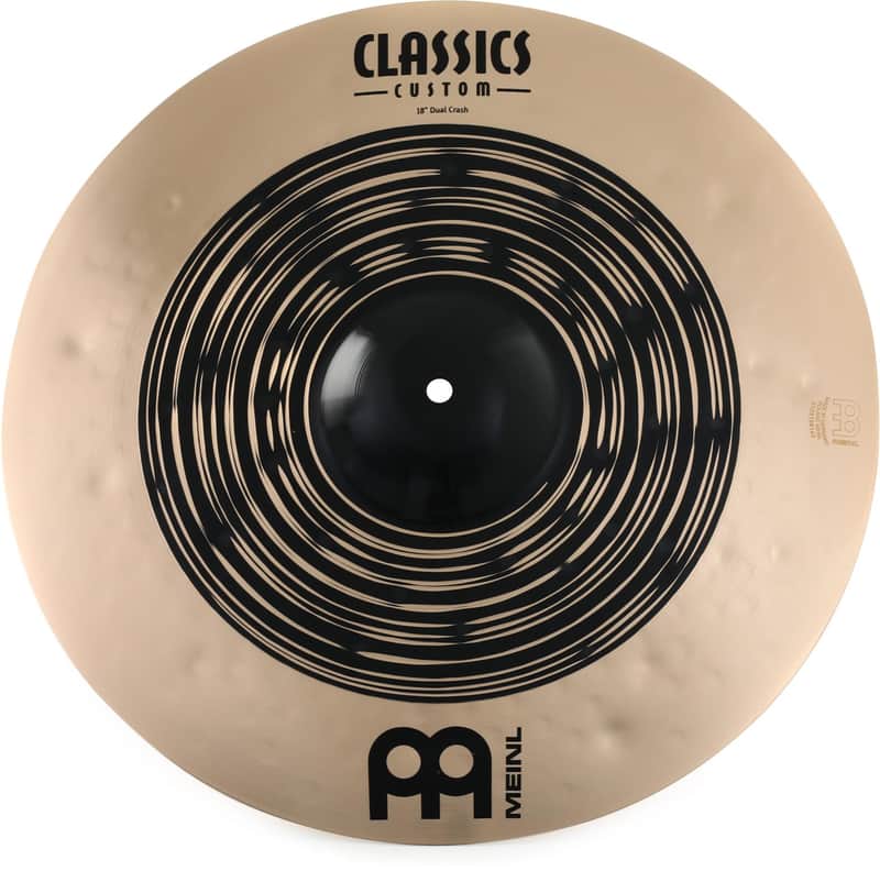 Meinl Cymbals 18-inch Classics Custom Dual Crash image 1