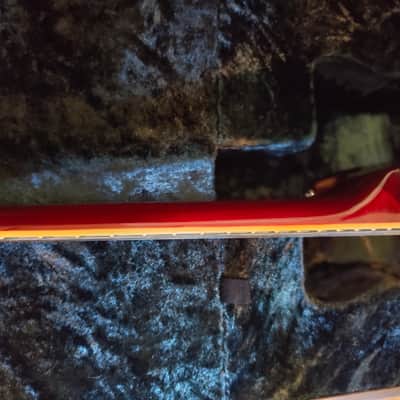 Greco MRn-140R 2014 Red Sunburst with premium Greco Hard Case image 11