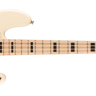 Squier Affinity Series™ Active Jazz Bass® Guitar,  Olympic White image 2