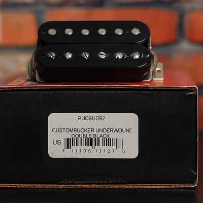 Gibson Custombucker Underwound Humbucker Pickup - Black / 2 Conductor / Unpotted / Alnico 3 image 2