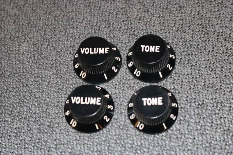 Vintage 1970s Fender Telecaster Custom Control Knobs image 1