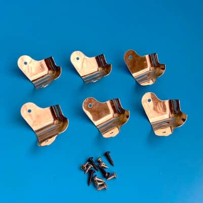 Fender Rumble 15 (PR2490) Bass Amp Part: Chrome Cabinet Corner w/Screws [6PCS] image 5