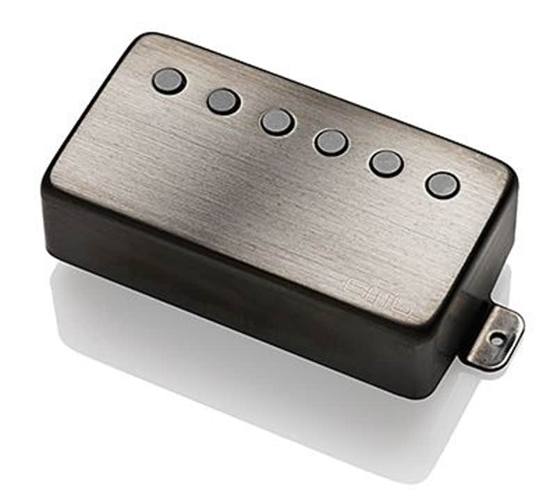 EMG JH Active Neck Humbucker 2012-Present Brushed Black Chrome image 1