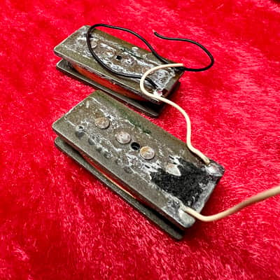 Fender Precision bass pickup 1970 Grey bottom original vintage USA p image 1