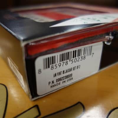 Fender Pure Vintage '65 Jaguar Pickup Set, Vintage White, (2) image 4