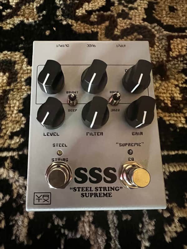 (MINT) Vertex Steel String Supreme SSS - Silver image 1
