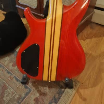 Aria SB-RSZ "Rudy Sarzo" 1990's - Padauk Stain image 4