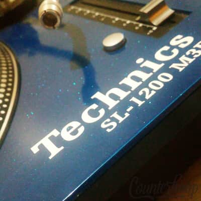 *Technics SL1200 M3D Turntable DJ Henray Custom Blue Direct Drive Record Player* image 3