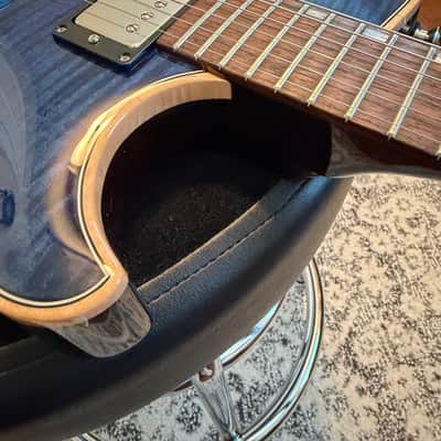 Knaggs Steve Stevens Signature SSC 2025 - Midnight Blue Tier 1 Flame image 4