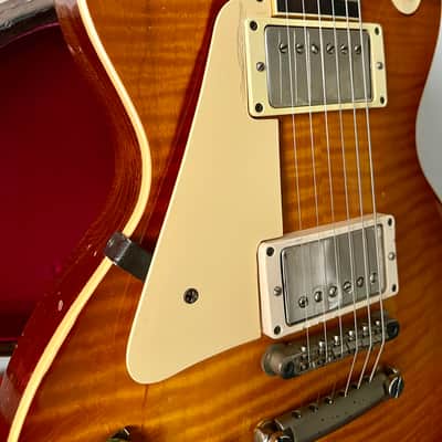 Gibson Les Paul 1959 Reissue 2023 - Gemini Burst - Brazilian board - Ultra Heavy Aged Murphy Lab image 14