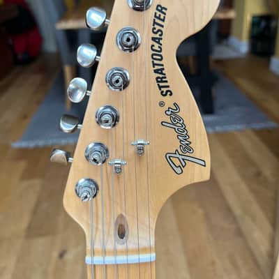 Fender American Performer Stratocaster HSS with Maple Fretboard 2018 - Present - Satin Surf Green image 10