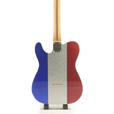 Fender Buck Owens Telecaster 2024 Red, Silver & Blue Sparkle 3473gr image 13