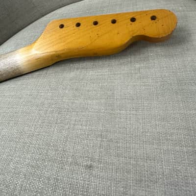 Left Handed! Aged Allparts Tele TRO-L Licensed by Fender Telecaster Nitro Relic Neck image 2