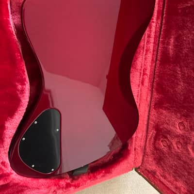 Like NEW 🇺🇸USA Gibson Thunderbird NR  bass guitar - super butter action - Sparkling Burgundy image 6